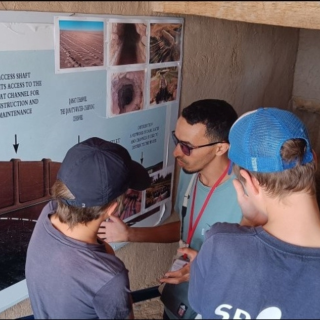 die Kataras (unterirdisches Bewässerungssystem)